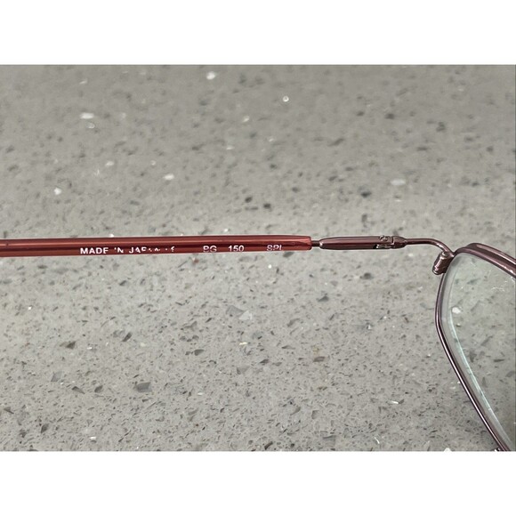 BCBG Maxazria Eyeglasses Frames ONLY BG SPL 50 49-17-140mm Japan full rim rose - Picture 6 of 11